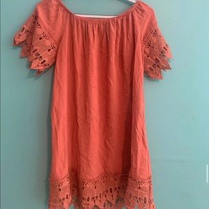 Off the shoulder dress